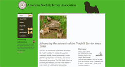 Desktop Screenshot of norfolkterrier.org